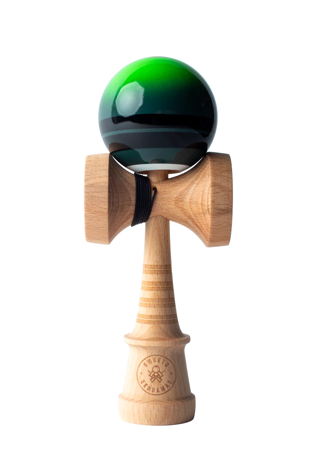 Double Stripe Fade - Green - Amped