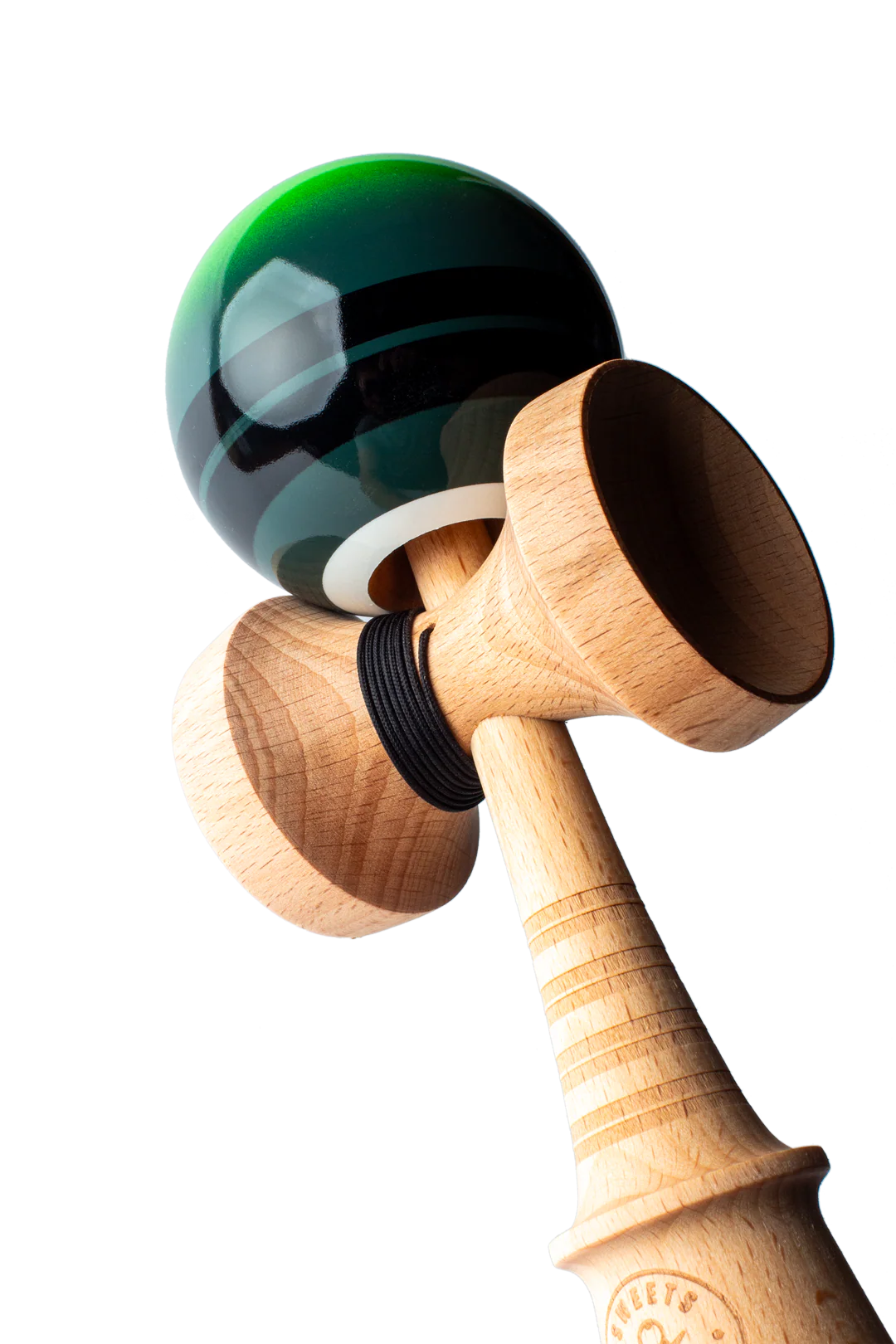 Double Stripe Fade - Green - Amped - Image 2