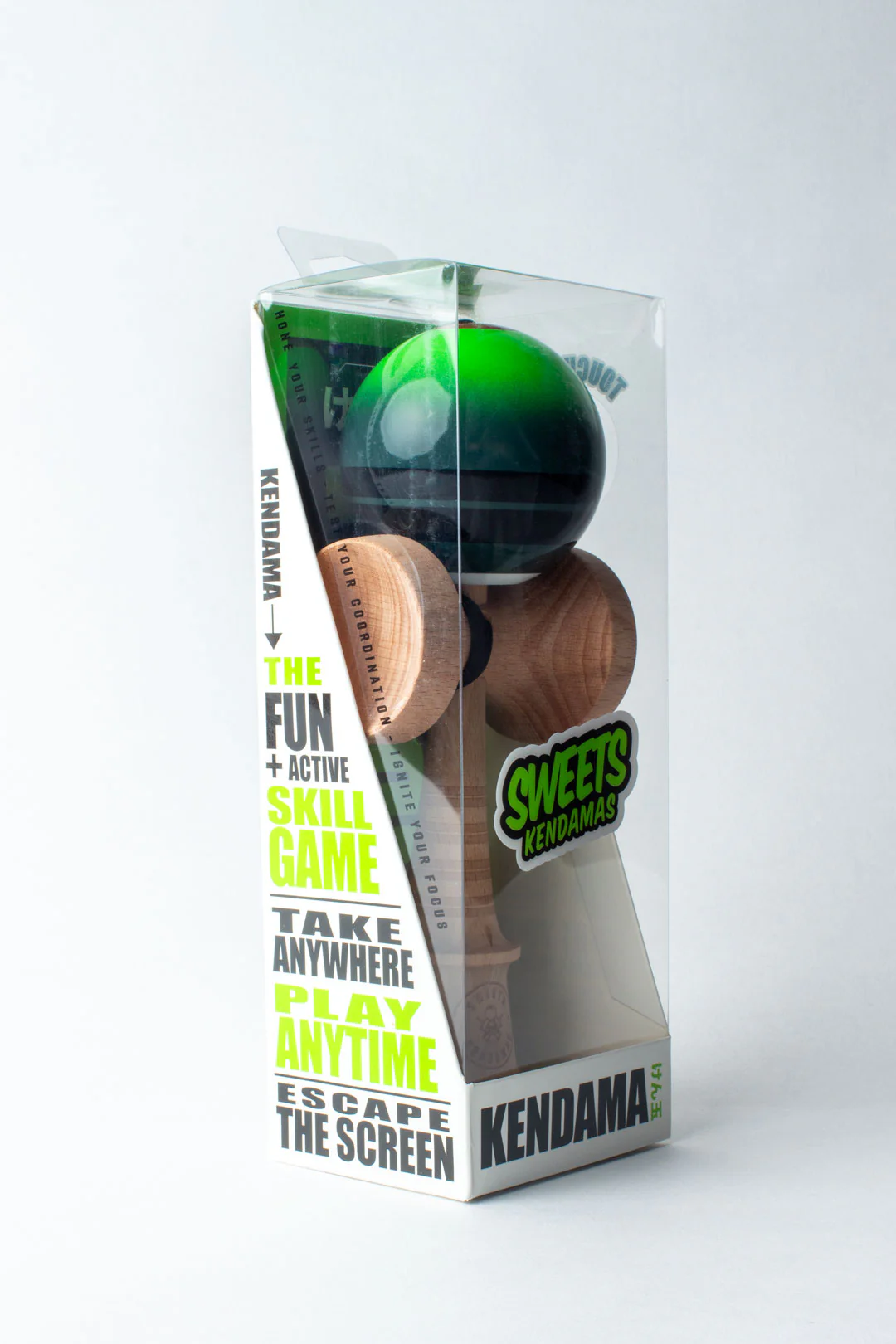 Double Stripe Fade - Green - Amped - Image 8