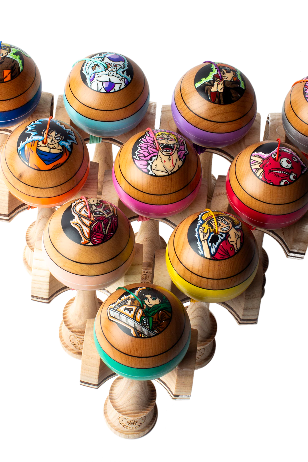 Forest Fire Customs x Sweets Kendamas