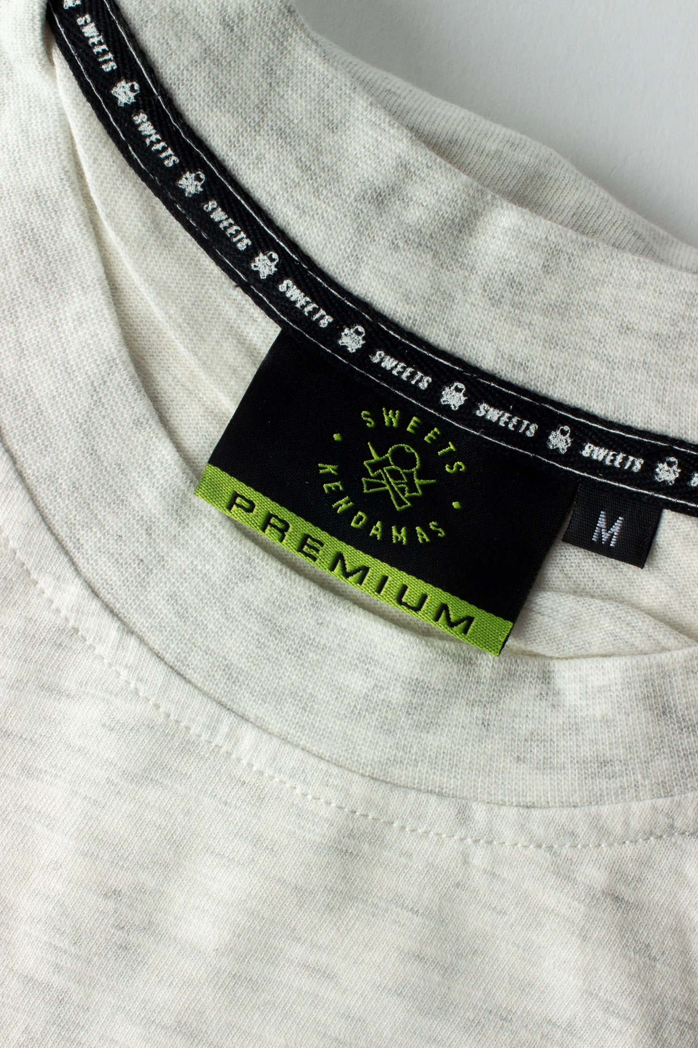 Sweets League Premium Long Sleeve - Cut & Sew - Athletic Grey - Image 4