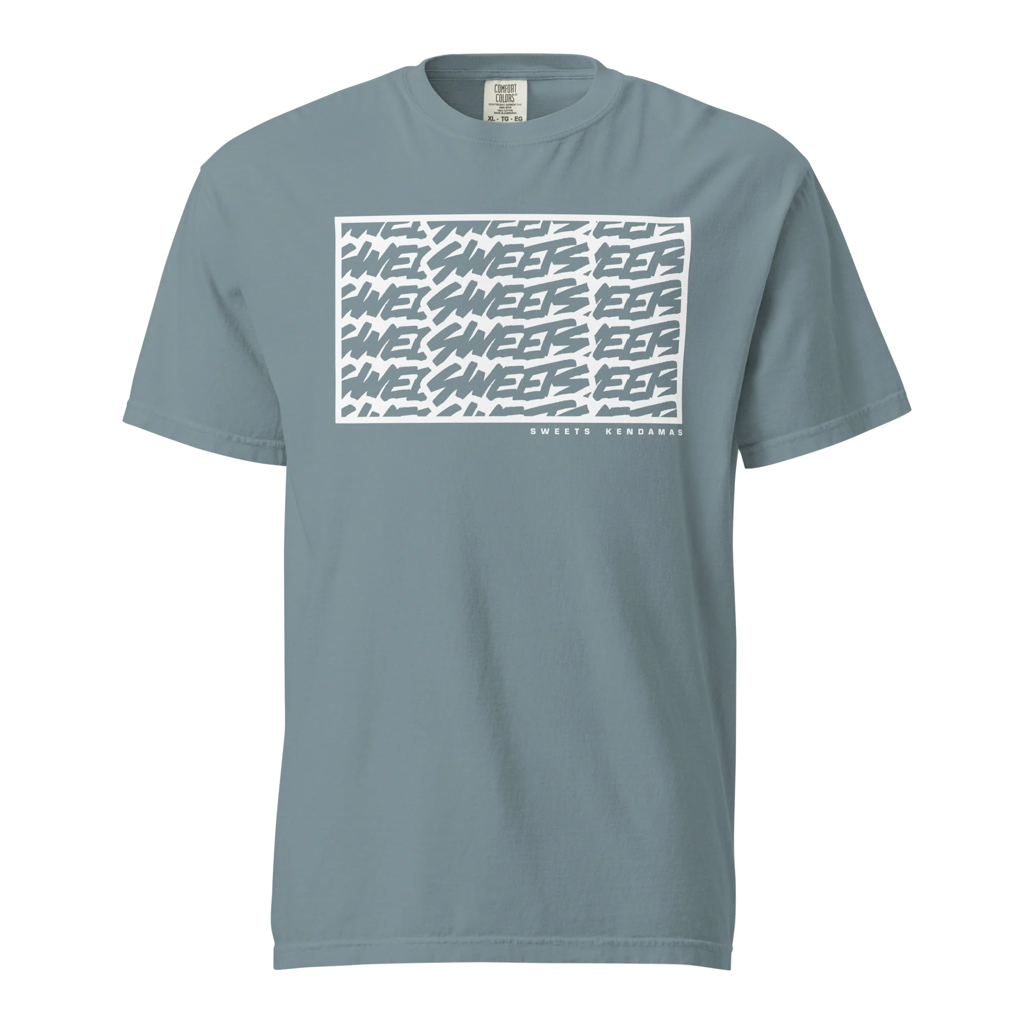 SWEETS box pattern Comfort Colors t-shirt - Image 4