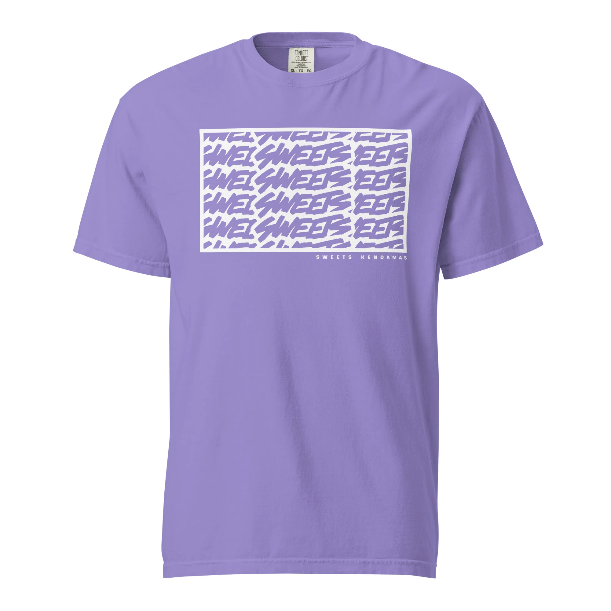 SWEETS box pattern Comfort Colors t-shirt - Image 5