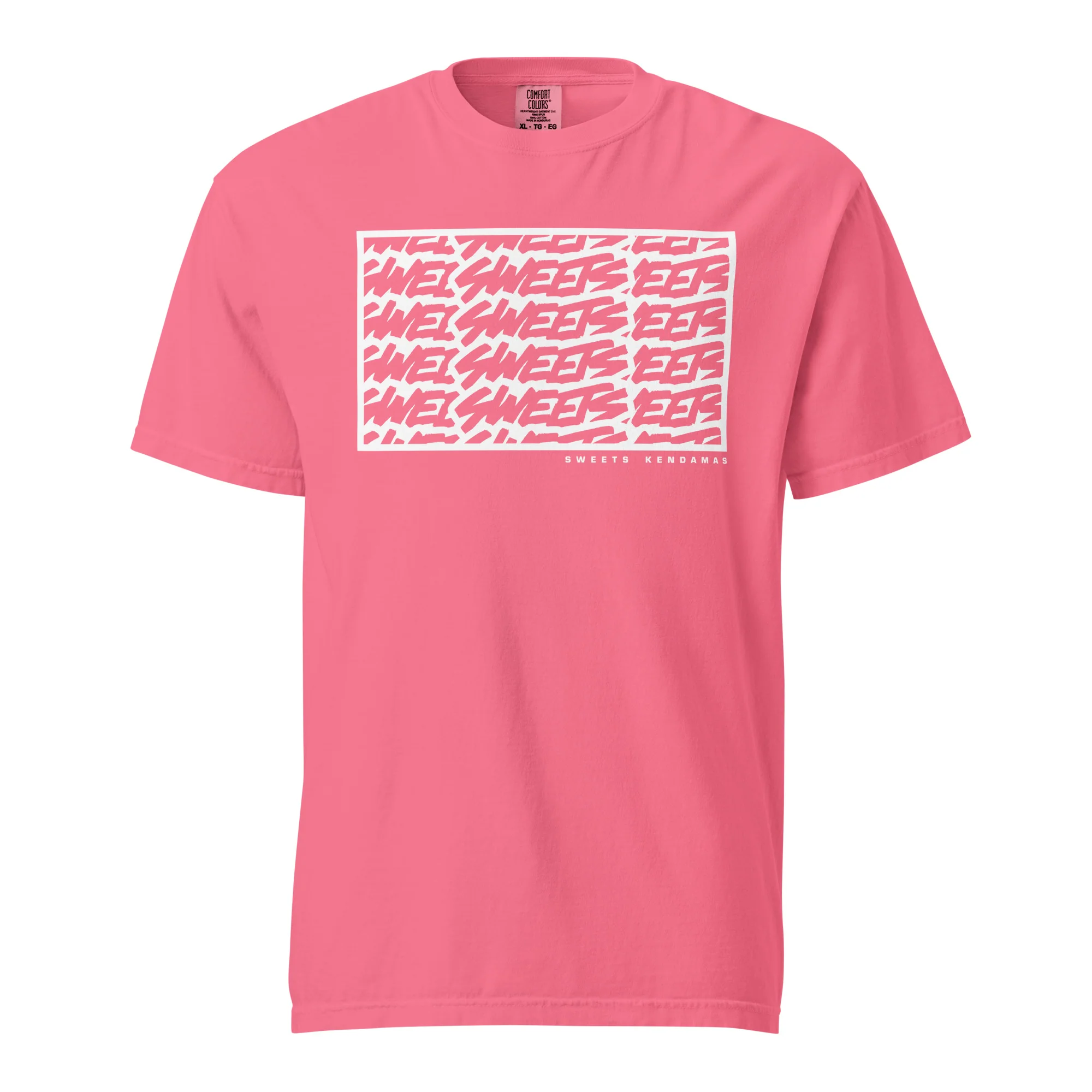 SWEETS box pattern Comfort Colors t-shirt - Image 6